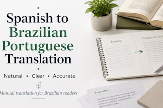 translate spanish to brazilian portuguese naturally