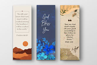 christian bookmark design  christian booklet design church newsletter brochure