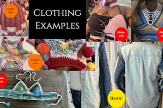 crochet almost any item you think up