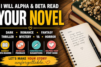beta read critique novel, romance beta reader, fantasy beta reader, alpha reader