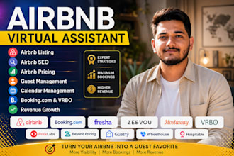 be your airbnb virtual assistant, airbnb listing, airbnb SEO, airbnb pricing