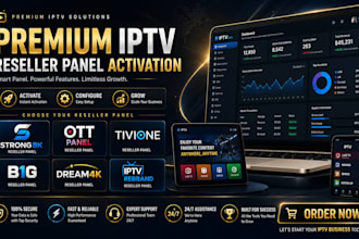 configure strong8k, ott panel,tivione, b1g, dream4k,iptv rebrand,trex,fox