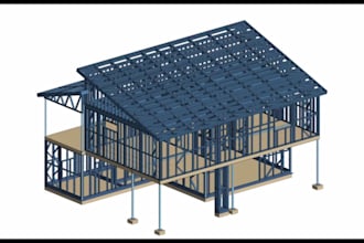design light gauge steel framing, shop drawings and cnc files using vertex bd