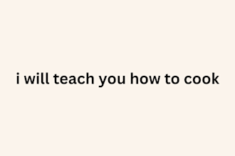 teach you how to cook rice and beans and moi moi