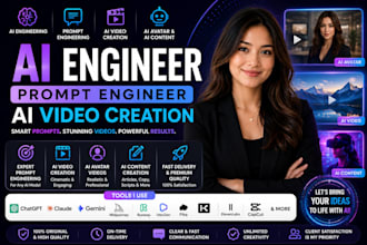 create ai videos, write expert prompts, and build ai content for your brand