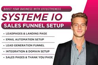 german systeme io, systeme io landing page, systeme io online course automation