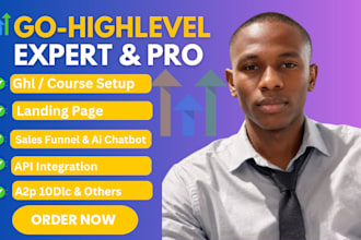 gohighlevel website design gohighlevel landing page go high level sales funnel