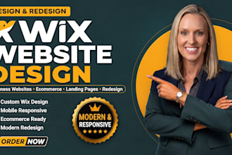 wix website redesign wix website wix landing page wix website development