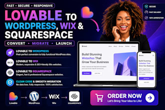 lovable to wordpress migration lovable to wix weebly base44 to wix squarespace