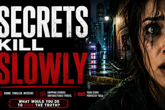 be your thriller and mystery ghostwriter