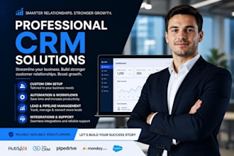 setup, customize and automate your CRM system