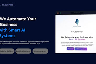 design and build premium website with integrations