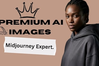 do professional ai image creation or custom ai images using midjourney