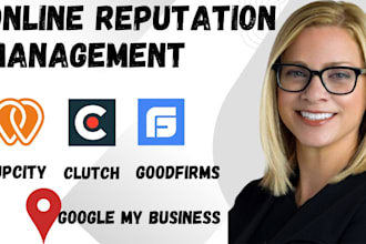 do g2 clutch online reputation goodfirms gmb sortlist  management upcity orm