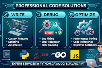write, debug, and optimize your application code