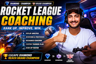 help you escape diamond champion or grand champion in rocket league
