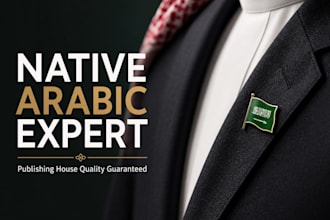 native arabic proofreading and editing service for flawless professional content