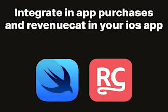 integrate in app purchases and revenuecat in your ios app