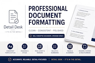 professionally format your word document