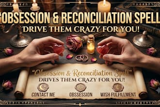 cast strong love obsession reconciliation spell, contact me spell, wish spell