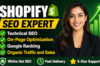 do shopify store SEO expert, ecommerce technical store ranking