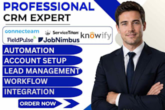 automate connecteam contractor foreman jobnimbus servicetitan fieldpulse knowify