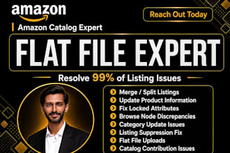 manage amazon catalog flat files variations and listing errors