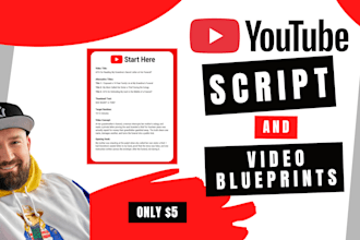 write viral faceless youtube scripts with video blueprints