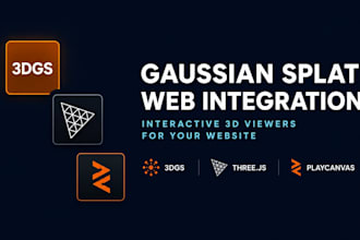 integrate 3d gaussian splat gsplat viewers into your website or app