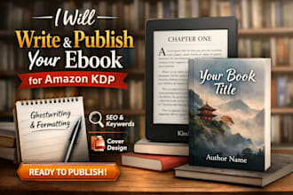 create engaging ebooks ready for amazon kindle publishing