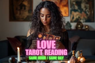 give you a same hour love tarot reading