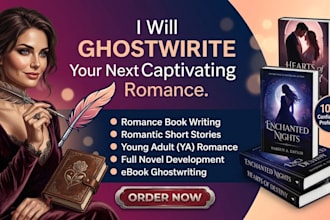 write romance book erotic short story writing ya romance novel ghostwriter ebook