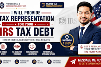 provide tax representation for your irs tax debt