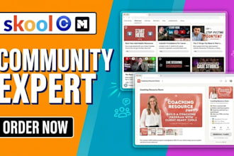 skool community skool setup online community skool community setup skool manager