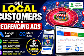 run high geofencing ads campaign setup for you