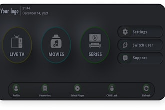 rebrand android app, iptv apk, ibo pro, tivimate, smarter tv, flix app ios app