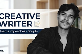 write original poems speeches and creative content