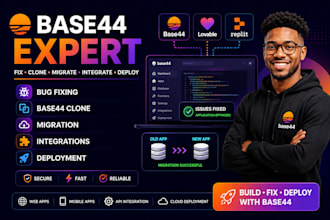 base44 bug fixing base 44 clone migration base44 integrations base 44 deployment