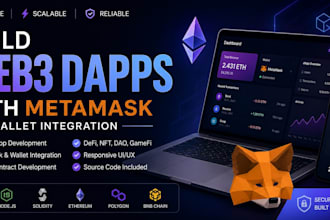 build web3 dapps with metamask wallet integration