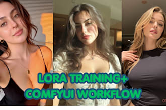 train ai model ai influencer workflow nsfw sfw model sdxl flux zimage comfyui