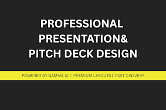 design professional ai powerpoint presentation