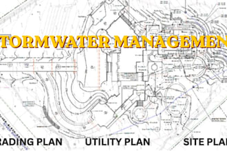 civil engineer stormwater grading utility site city permit hydraulics swppp