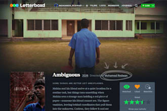 help list your short film on letterboxd and imdb