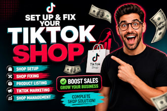 setup tiktok shop for dropshipping shopify fix tiktok shop tiktok marketing ads