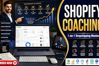 do shopify mentor dropshipping coach ecommerce consultant shopify dropshipping