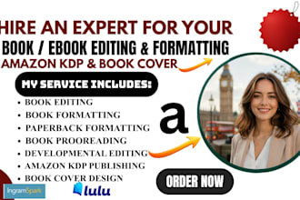 do amazon kdp book editing kindle paperback book formatting kdp book publishing