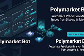 develop telegram trading bot, polymarket bot, pumpfun, crypto trading bot
