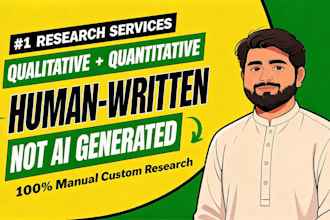 do qualitative and quantitative research that sounds like you, not ai
