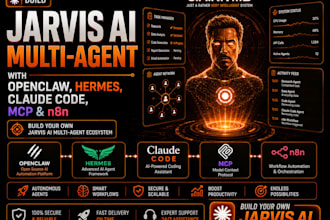setup openclaw ollama hermes n8n obsidian setup claude code jarvis ai assistant