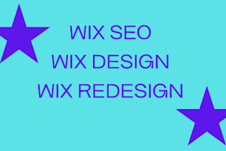 wix seo, wix design, wix redesign